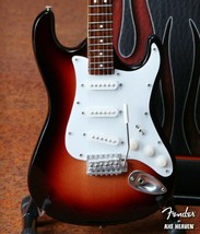 FENDER Sunburst Stratocaster 1:4 Scale Replica Guitar ~Axe Heaven - £26.08 GBP