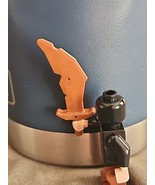 LEGO Minifigure Accessory Goblin Sword Brown Tan - $18.22 MXN