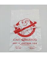 Vintage Cavity Busters Family Dentistry Illinois 9&quot;x12&quot; Bag With Magnet - $15.72 CAD