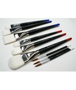 Artist Brushes Sets Exclusive Mike Lang Design Nylon Flat, Filbert Signa... - $129.00