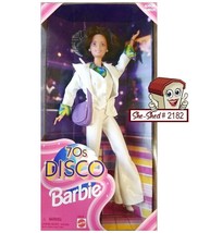 Barbie Disco 70&#39;s Brunette Barbie 19929 Vintage 1998  Mattel NIB - £27.87 GBP