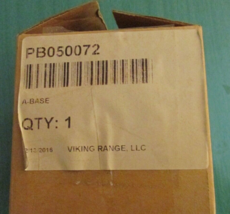 Viking Cooktop BURNER BASE ASSEMBLY, VGSU A-BASE - PB050072 - New! (Open... - $69.99