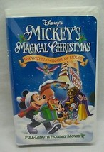 Walt Disney Mickey&#39;s Magical Christmas Snowed In At The House Of Mouse Vhs Video - £11.87 GBP