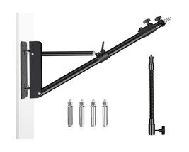iFongsh 51&quot;/130cm Adjustable Wall Mount Triangle Boom Arm with Rotation - £46.53 GBP