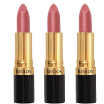 (3 Pack) New Revlon Super Lustrous Lipstick, Demure-683, 0.15 Oz. - £10.40 GBP