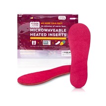 Snook Ease Heated Insoles Feet Warmers | Heated Foot Warmer Microwavable Shoe In - £52.68 GBP