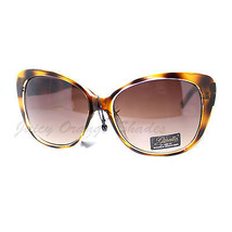 Women&#39;s Butterfly Cat Eye Sunglasses Oversized Designer Fashion - £7.94 GBP+