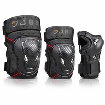 Jbm Youth Bmx Bike Knee Pads And Elbow Pads With Wrist Guards, Youth/Tee... - $37.96