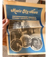 Pays Musique City Actualités Waylon Jennings Nashville Papier Sammi Smit... - $37.98