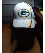 New Men&#39;s Green Bay Packers Adjustable Hat, color White - $10.00