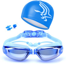 Plated primary swimming goggles for men and women outdoor anti-fog goggles - $8.99