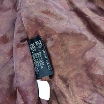 Vintage Expressions International Mens Brown Genuine Leather Bomber Jacket XL 46 image 6