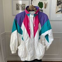 Vintage 80s 90s Innovations Izzi Lightweight Spring Parka Jacket XL - $642.81 MXN