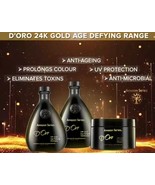 (1) Amazon Series D&#39;Oro 24K Gold Masque, Shampoo &amp; Conditioner Age Defyi... - £43.25 GBP