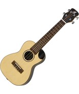 Solid Sitka Travel Ukulele – Uc490Ce Traveling Concert-Size Ukulele – To... - $189.97