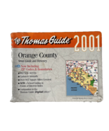 Thomas Guide Orange County California 2001 Street Guide &amp; Directory Map ... - $34.28 CAD