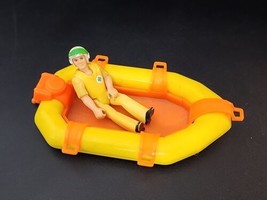 #353 Vintage 1976 Fisher Price Adventure People Scuba Diver Raft Toy Set - $19.99