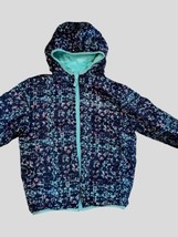 Girls Eddie Bauer Reversible Winter Coat Jacket Medium 10/12 EXCELLENT C... - $18.98