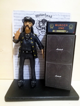  Figurine Handmade - Action Figure 22 cm./8,6 &quot;- Lemmy Kilmister of Motö... - £53.97 GBP