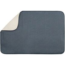 InterDesign Inter-Design Extra Large Drying Mat, Thin, Pewter - $33.86 CAD