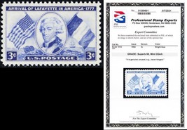 1010, Mint NH Superb 3¢ With Graded 98 PSE Certificate* Stuart Katz - £55.94 GBP