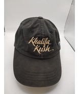 Khalifa Kush Black Baseball Hat Adjustable Tuck Strap Slide - £12.91 GBP