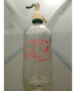 Bottiglia Antica Gas Sifone La Delizia Valdepeñas Tiburcio Merlo el Volpe - $52.10 CAD
