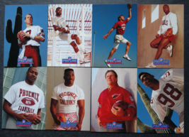 1991 Pro Line Portraits Phoenix Cardinals Team Set of 8 Football Cards - £1.56 GBP