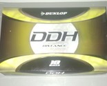 Dunlop Golf Balls Distance DDH Box of 18 Golf Balls (6 Boxes of 3) - $15.99