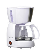Brentwood 4 Cup Coffee Maker - White - £59.02 GBP