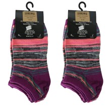 Lote De 2 Chatties Mujer 3Par Corte Bajo Surtido Tobillo Calcetines - Rosa/Lila - £7.83 GBP