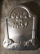 Wilton Over The Hill Cake Pan 1995 2105-1237 Tombstone Grave Headstone 50th Bday - $18.80