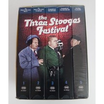 The Three Stooges Festival (VHS, 2002, 5-Tape Set) - £3.08 GBP