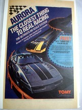 1986 Aurora Tomy Slot Car Color Ad - $7.99