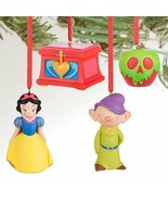 Disney Snow White and Seven Dwarfs Mini Ornament Set - £20.02 GBP