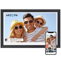 Digital Picture Frame 15.6&quot; Smart Wifi Ips Touch Screen Up To 128Gb Elec... - $234.99