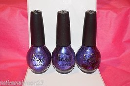 3 OPI Nail Polish Laquer Virtuous Violet NI 013 Nicole - $14.99