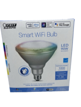 Feit Electric Smart Wifi Bulb LED 90W Weather Proof  PAR38 NEW - £12.00 GBP