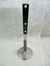 Vintage Collectible EKCO FORCE Stainless Steel Made In The USA Masher-Di... - $18.95