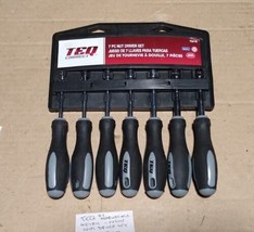 TEQ Correct (TQ419) 7-Piece METRIC Nut Driver Set 5mm - 12mm NEW - $29.35
