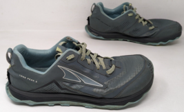 ALTRA Women&#39;s Lone Peak 5 Size 9.5 W Wide Green Trail Running Shoes ALOA... - £23.26 GBP