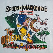 Vintage 1980&#39;s Spuds MacKenzie Surfing Party Animal Bandana Handkerchief NOS - £21.89 GBP