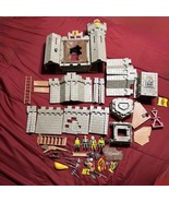 Playmobil 5783 Knights Eagle Castle Medieval Geobra with Figures As Is - $94.05