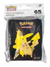 NEW Pokemon Pikachu Theme : Ultra Pro - Sealed 65x Trading Card Sleeves - £5.98 GBP