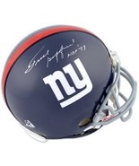 Frank Gifford signed New York Giants TB Replica Mini Helmet HOF 77 - £106.11 GBP