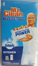 2X Mr. Clean Magic Eraser Kitchen With Dawn 4 Pads Each - £15.20 GBP