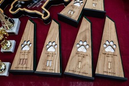 Personalised Award/ Engraved Custom Plaque/ Trophy/ Award/ Cup/ Wooden T... - $64.35