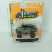 Jada Toys Die-Cast Metal Just Trucks 06 HUMMER H1 Army Green Wave - £15.85 GBP