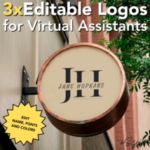 Virtual Assistant Service Logo&#39;s, Branding for your VA business - £4.13 GBP