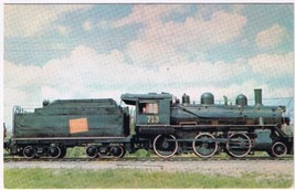 Postcard Train Steam Locomotive Mogul 260 1899 National Museum Science Tech - £3.88 GBP